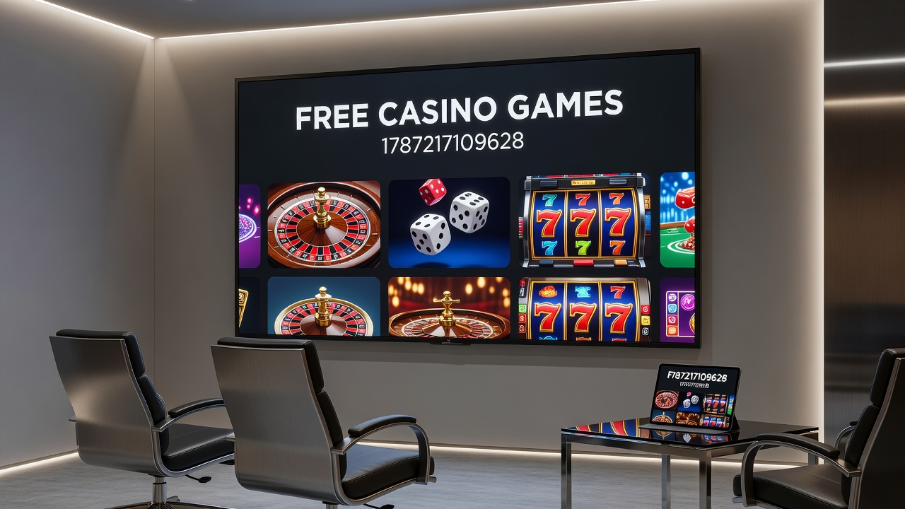 Players engaging with free casino games on mobile devices